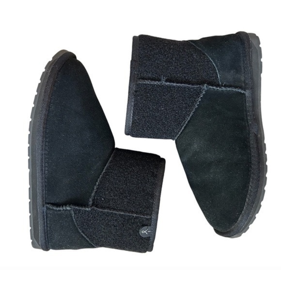 EMU AUSTRALIA WALLABY MINI 100% MERINO WOOL BOOTS, BLACK, KIDS SIZE 3 - Picture 1 of 7